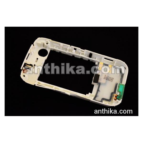 Nokia 5200 Kasa Şarj Soketi Buzzer Original Middle Cover White Used