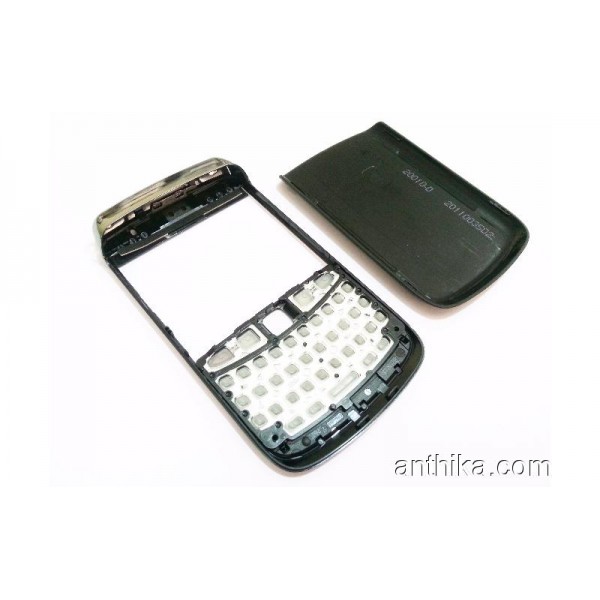 Blackberry 9700 Bold Kapak Tuş KVK Depodan Orjinal Cover Black