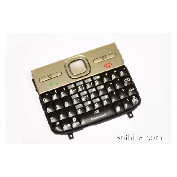 Nokia E5-00 Tuş Orjinal Keypad Black New-37 Adet