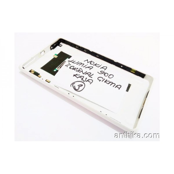 Nokia Lumia 900 Kapak Kasa Middle White-3