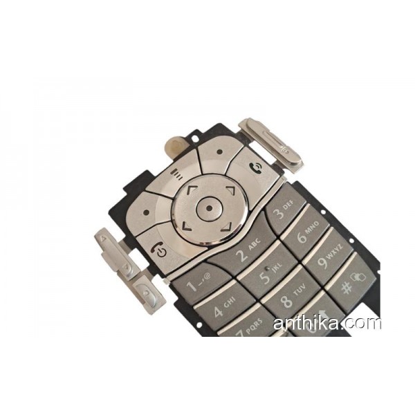 Motorola V600 Tuş Original Keypad Silver New