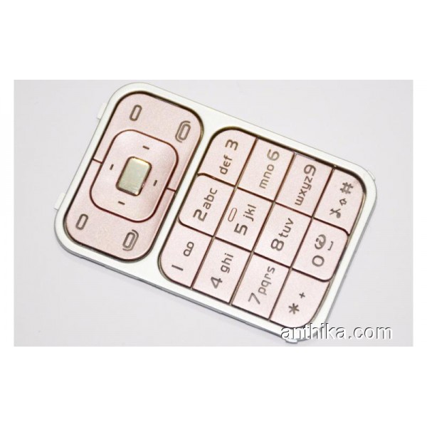 Nokia 7390 Tuş Orjinal Kalitesinde Keypad Pink Ne...
