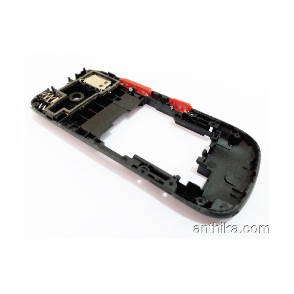 Nokia 202 Asha Orta Kasa Orjinal Middle Black