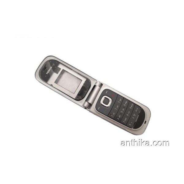 Nokia 7020 Fold Kapak Kasa Tuş High Quality Full Housing Black New
