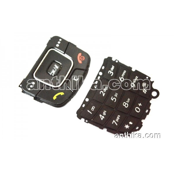 Samsung C300 Tuş Takım Original Keypad Black New
