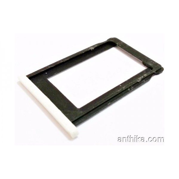 Apple Iphone 3 3G Sim Card Holder Sim Kart Yuva White