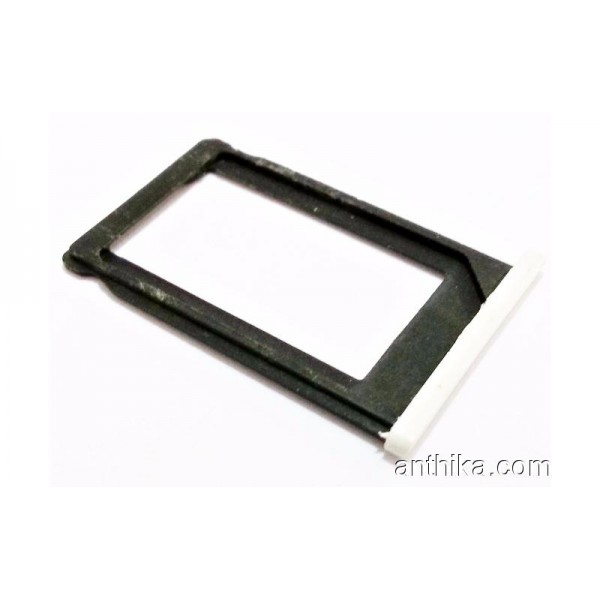 Apple Iphone 3 3G Sim Card Holder Sim Kart Yuva White