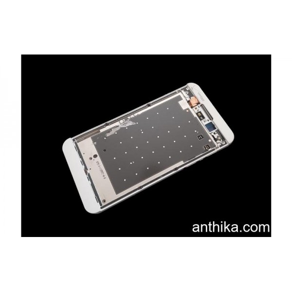 Blackberry Z10 Kapak Kasa Kılıf Original Housing White with Verizon Logo