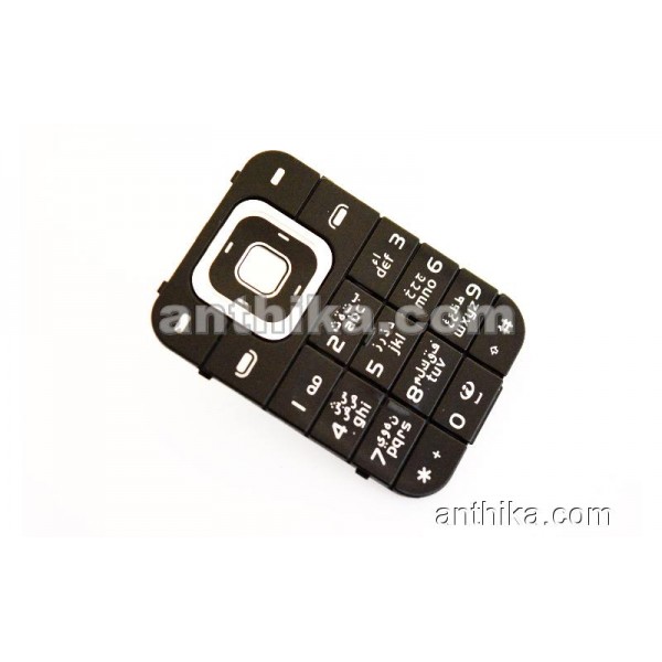 Nokia 7373 Tuş Original Keypad Latin Black New 97...