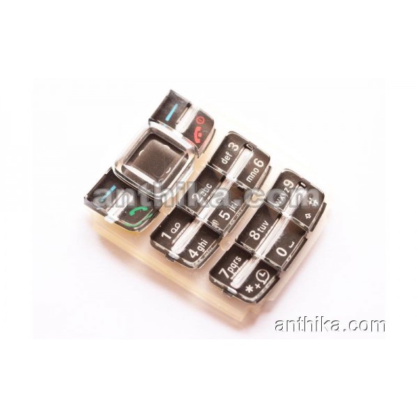 Nokia 1600 Tuş Original Keypad Black New