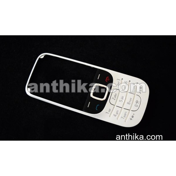 Nokia 2323 Classic Tuş Original Silver Keypad New
