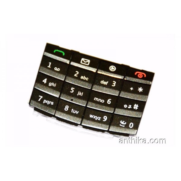 Nokia X3-02 Tuş Orjinal Kalitesinde Keypad Black ...