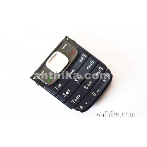 Nokia 1209 Tuş Original Keypad Keymat Latin Blue ...