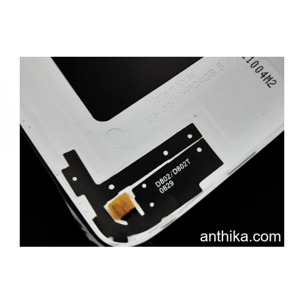 LG G2 D802 D802T Kapak Nfc Original Battery Cover White New