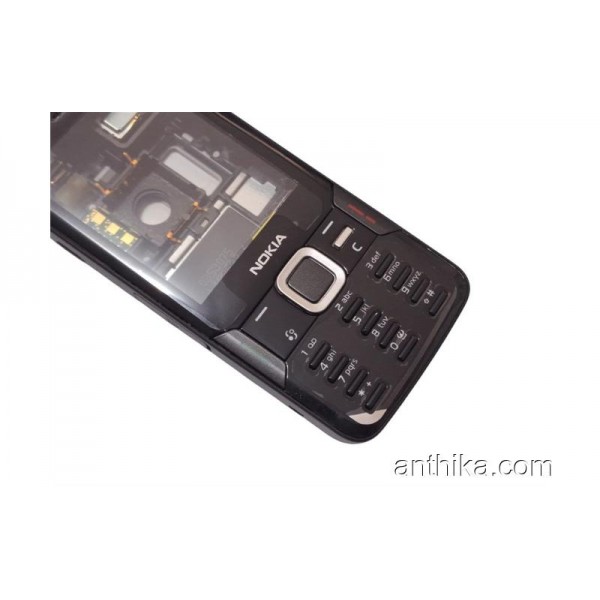 Nokia N82 Kapak Kasa Tuş Board Original Full Housing Black New
