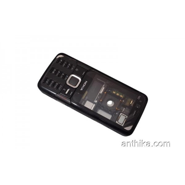 Nokia N82 Kapak Kasa Tuş Board Original Full Housing Black New