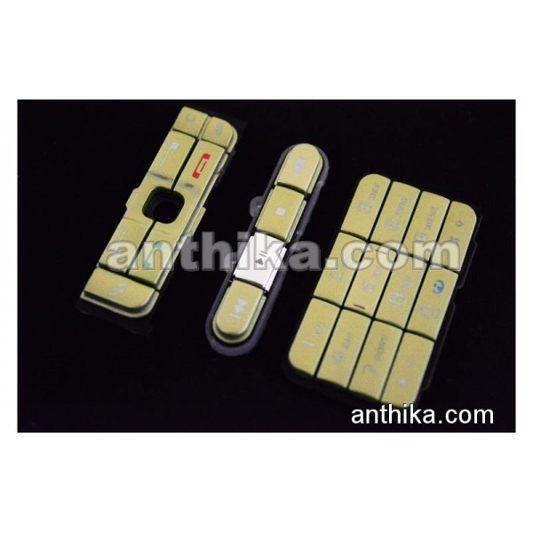 Nokia 3250 Tuş Takım High Quality Keypad Green N...