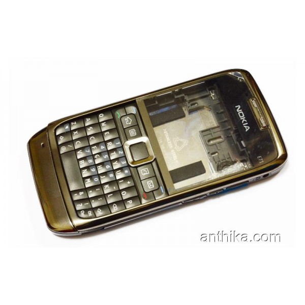 Nokia E71 Kapak Kasa Tuş Orjinal Kalitesinde Full...