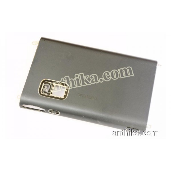 Nokia E7 E7-00 Kapak Orjinal Back Cover Dark Grey ...