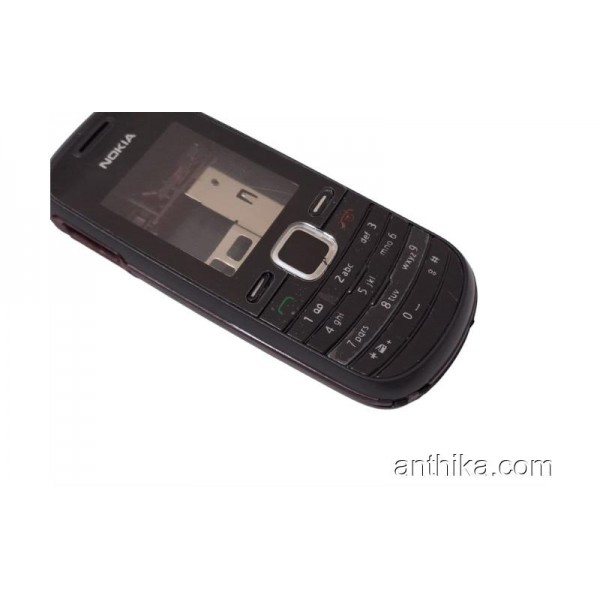 Nokia 1661 Kapak Kasa Tuş High Quality Full Housing Black New