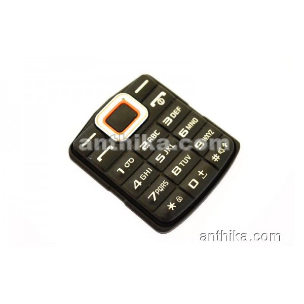 Samsung E1130 Tuş Original Keypad Black New