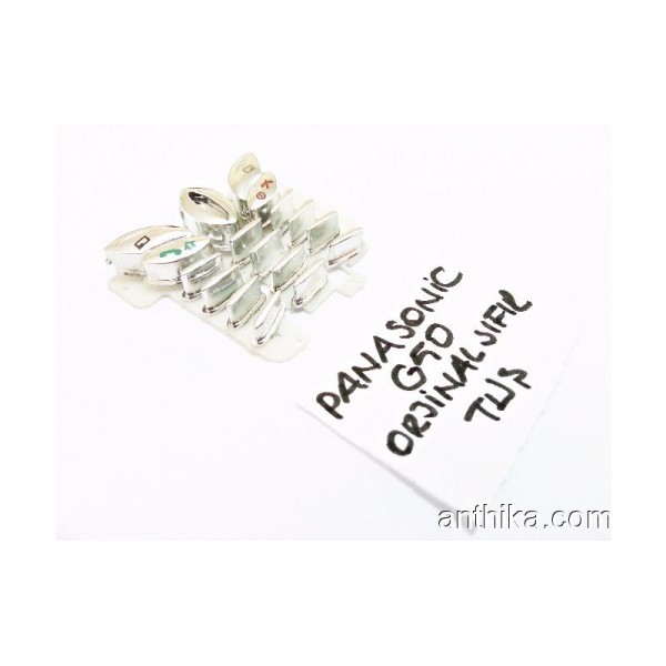 Panasonic G50 Tuş Orjinal Keypad Silver