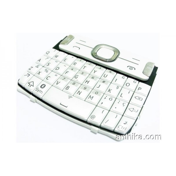 Nokia 302 Asha Tuş Orjinal Keypad White