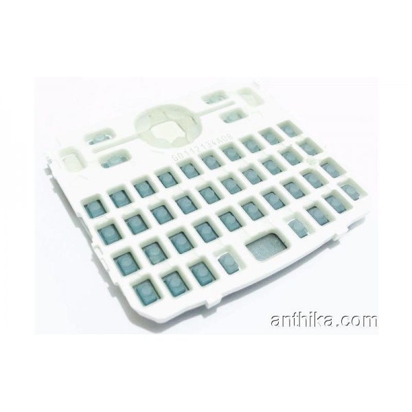 Nokia 302 Asha Tuş Orjinal Keypad White