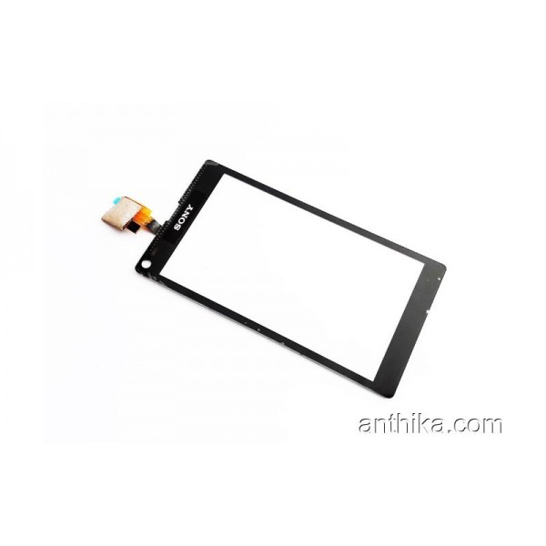 Sony Xperia L C2105 Dokunmatik Siyah Panel ön Cam...