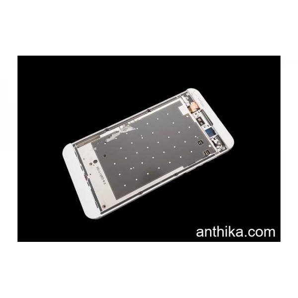 Blackberry Z10 Kapak Kasa Original Housing White with Verizon Logo