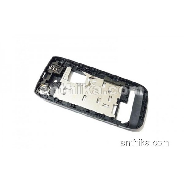 Nokia 308 309 Kasa Original Middle Cover Black New