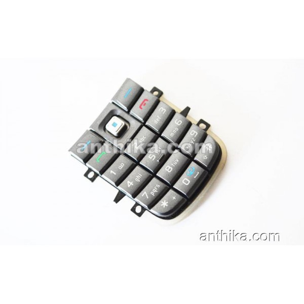 Nokia 6020 6021 Tuş Original Keypad Grey New