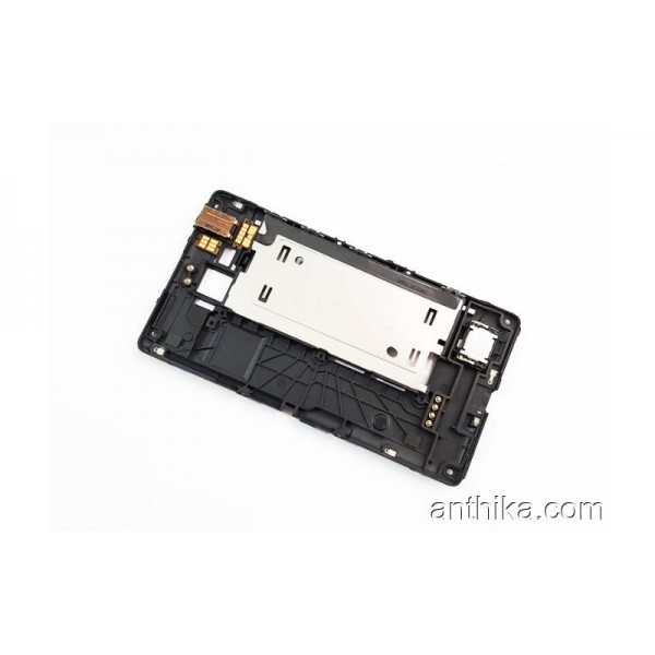 Nokia 820 Lumia Kasa Buzzer Soket Original Middle Cover Black New