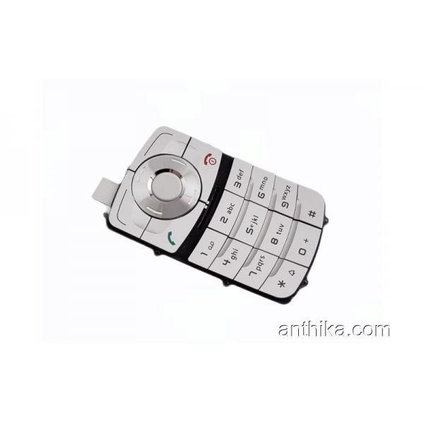 Siemens SF65 Tuş Original Keypad Silver White New