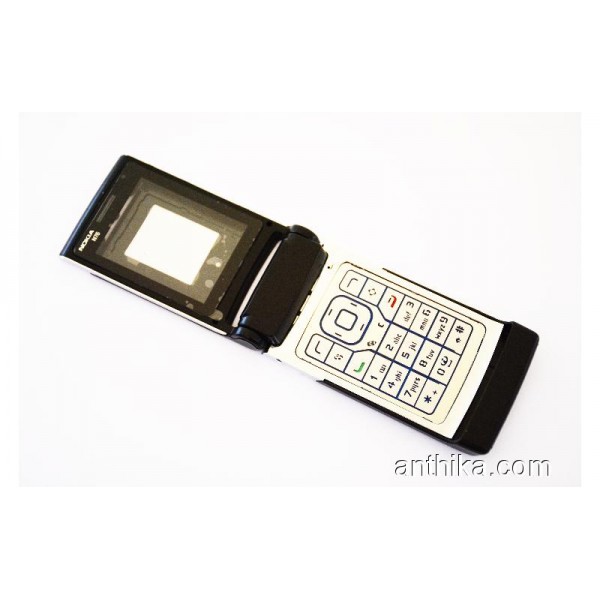 Nokia N76 Kapak Kasa Tuş High Quality Full Housing Black New