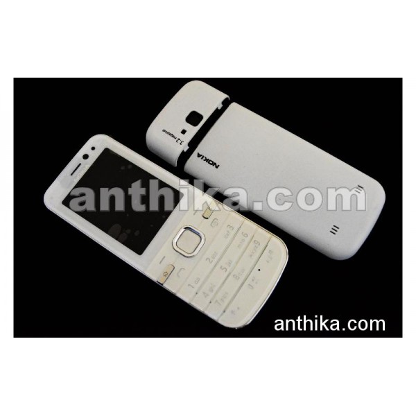 Nokia 6730 Kapak Tuş High Quality Cover White and...