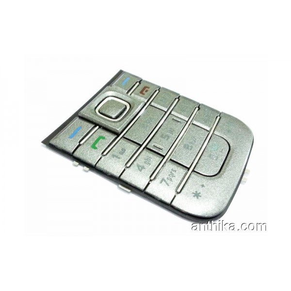 Nokia 6233 Tuş Orjinal Keypad Gray