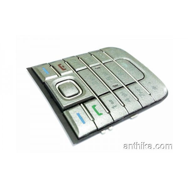 Nokia 6233 Tuş Orjinal Keypad Gray