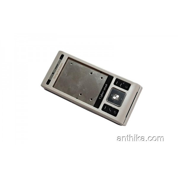 Sony Ericsson C905 Kapak Kasa Tuş Full Housing Wh...