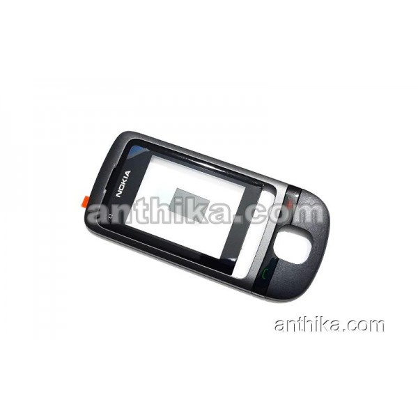 Nokia C2-05 Kapak Original Front Cover Black New