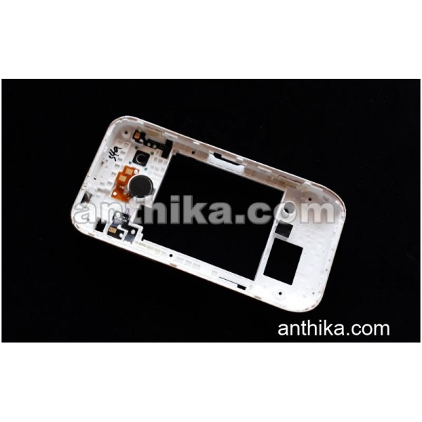 Samsung S5250 Wave525 Kasa Original Middle Cover White Used