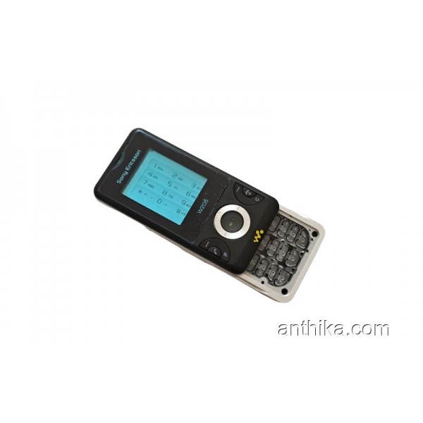 Sony Ericsson W205 W205i Kapak Kasa Tuş High Quality Full Housing Black