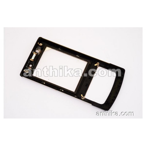 Nokia 6500 Slide Kapak Speaker Original Front Cover Silver New