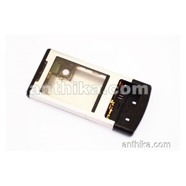 Nokia 6500 Slide Kapak Kasa Original Housing Silve...