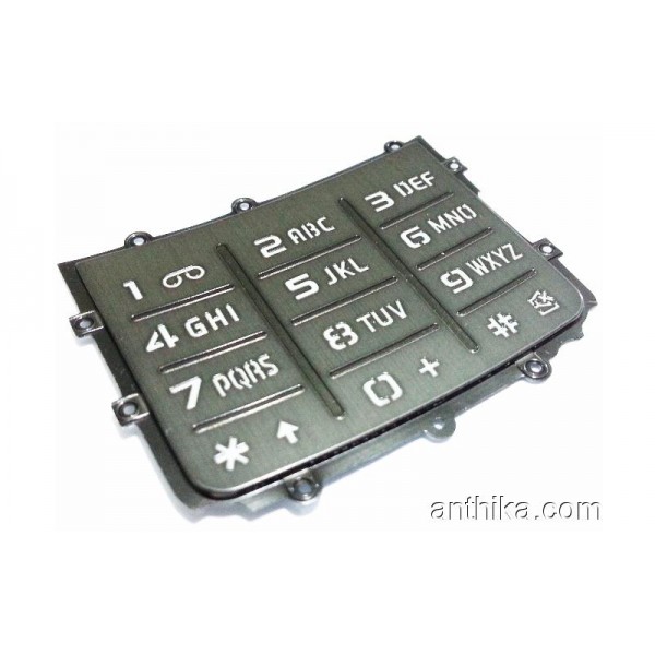Samsung G800 Tuş Orjinal Keypad Dark Gray