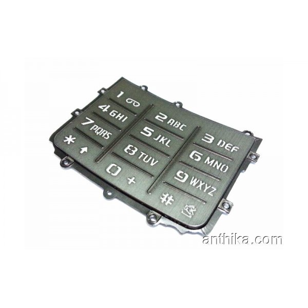 Samsung G800 Tuş Orjinal Keypad Dark Gray