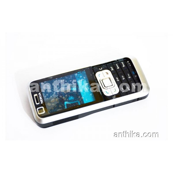 Nokia 6120 Classic Kapak Kasa Tuş High Quality Full Housing Black New