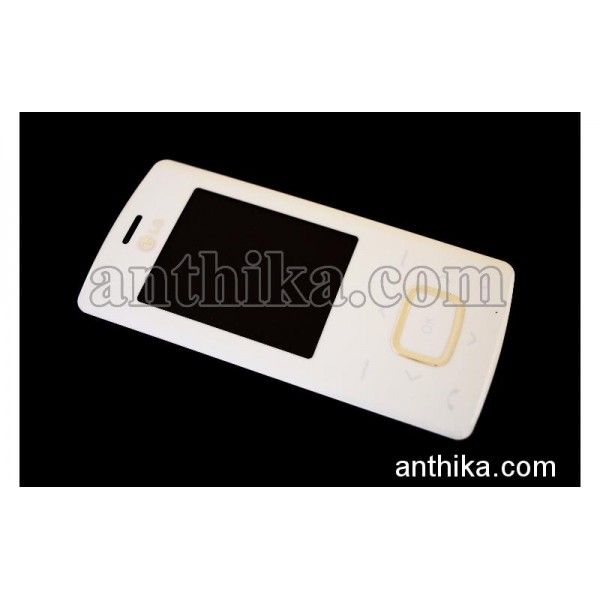 LG KG800 Cam Lens Original Display Glass White New