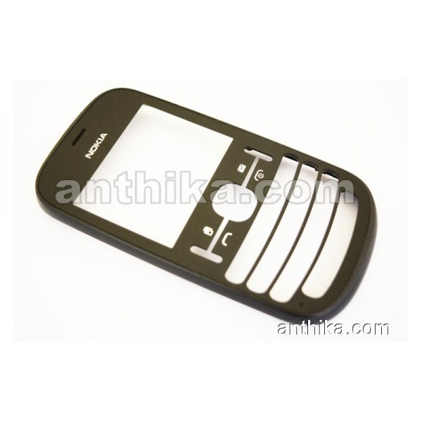 Nokia Asha 200 201 Kapak Original Front Cover Blac...