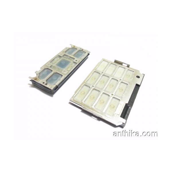 Nokia 8800 Sapphire Arte Tuş Takım Orjinal Keypad Used